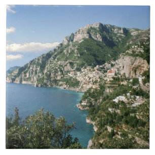 Carreau Italie, Campanie, Péninsule de Sorrente, Positano,