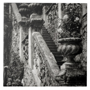 Carreau Italie, province de Lecco, Varenna. Villa Monaster