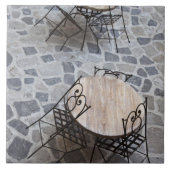 Carreau Italie, Sardaigne, Castelsardo. Tables de café. (Devant)