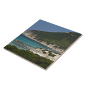 Carreau Italie, Sardaigne, Solanas. Plage. (Côté)