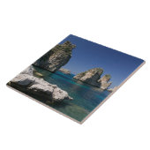 Carreau Italie, Sicile, Scopello, Rocks de Tonnara (Côté)