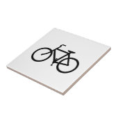 Carreau Itinéraire vélo noir (Côté)