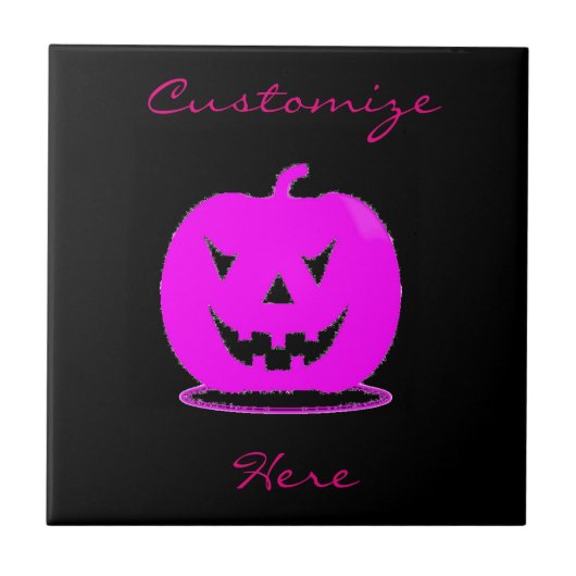 Carreau Jack rose olantern Halloween Thunder_Cove (Devant)