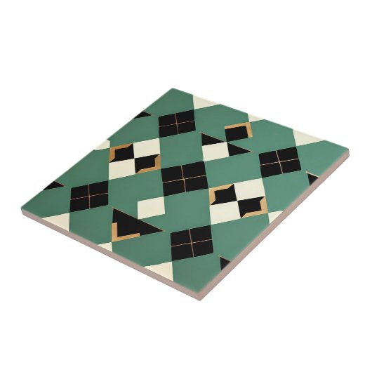 Carreau Jacquard Art déco (Côté)