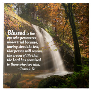 Carreau Jacques 1:12 Béni est celui qui persévère dans la 