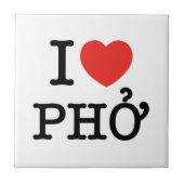 Carreau J'adore (J'aime) Pho (Devant)