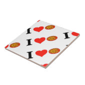 Carreau J'adore la pizza (Côté)