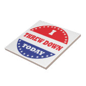 Carreau J'Ai Jeté Aujourd'Hui (Côté)