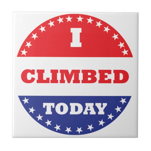 Carreau J'Ai Monté Aujourd'Hui (Devant)