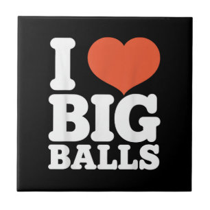 Carreau J'aime les grosses boules, femmes hétéros amants d