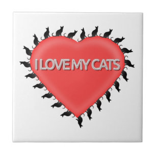 Carreau J'Aime Mes Chats