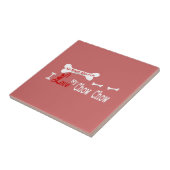 Carreau J'Aime Mon Chow Chow (Côté)