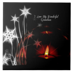 Carreau "J'Aime Mon merveilleux petit-fils"