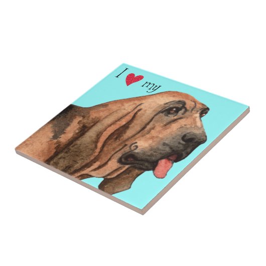 Carreau J'aime mon sang (Côté)