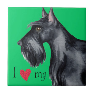 Carreau J'aime mon Scottie