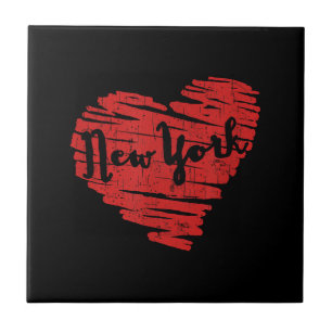 Carreau J'aime New York Cœur NY