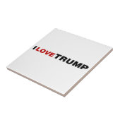 Carreau J'aime Trump (Côté)