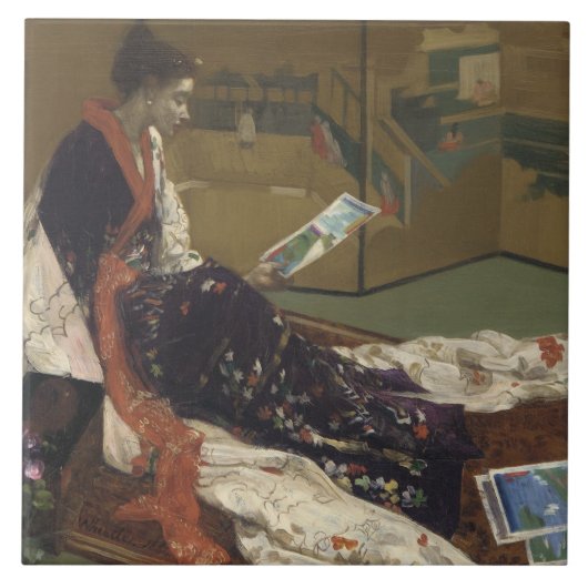 Carreau James Abbott McNeill Whistler - Caprice en violet (Devant)