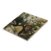 Carreau James Tissot Chrysanthemums (Côté)