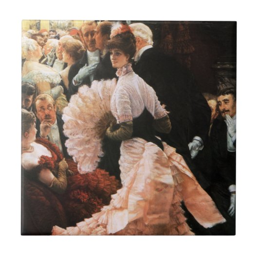 Carreau James Tissot Madame politique Tile (Devant)