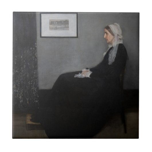 Carreau James Whistler - Portrait de la mère de l'artiste (Devant)