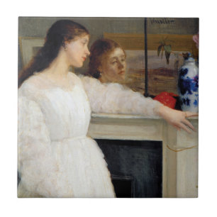Carreau James Whistler - Symphonie en blanc no 2