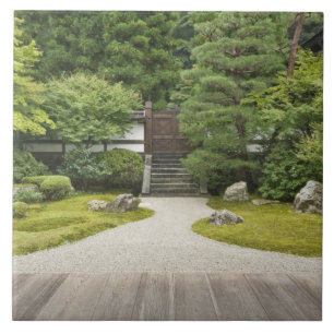 Carreau Japon, Kyoto, jardin du temple Sennyuji