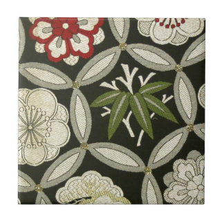 Carreau Japonais KIMONO Textile, motif floral