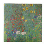 Carreau Jardin agricole de Gustav Klimt avec tournesols<br><div class="desc">Apportez la beauté intemporelle du "Jardin Agricole avec des tournesols" de Gustav Klimt dans votre maison avec ce magnifique carrelage en céramique. numériquement rehaussée pour capturer chaque détail vibrant, cette peinture iconique rayonne de chaleur et de sérénité. Imaginez la joie et l'inspiration qui viennent de la mise en valeur d'un...</div>