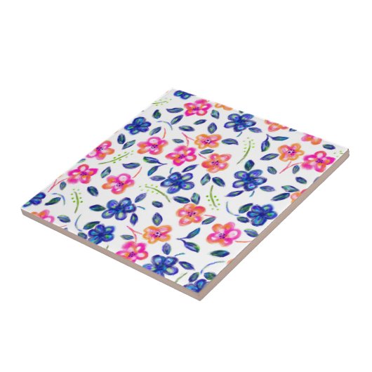 Carreau Jardin de fleurs (Côté)