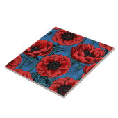 Carreau Jardin de l'anémone rouge (Côté)