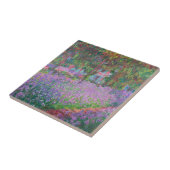 Carreau Jardin de l'artiste à Giverny par Claude Monet (Côté)