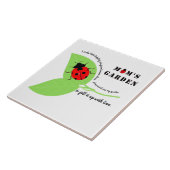 Carreau Jardin de maman Ladybug Grande Carrelage en cérami (Côté)