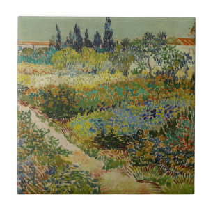 Carreau Jardin de Van Gogh à Arles Impressionniste floral