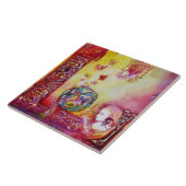 CARREAU JARDIN DES OMBRES PERDUES - FAERY ET BUTTERFLIES (Côté)