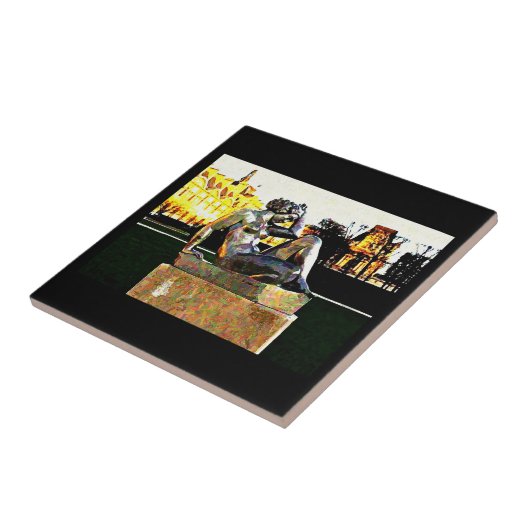 Carreau Jardin D'Tuilleries Peinture (Côté)