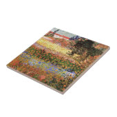 Carreau Jardin fleuri par Vincent van Gogh (Côté)
