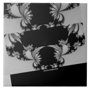 Carreau Jardin fractal gris