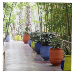 Carreau Jardin Majorelle, jardin Majorelle, désormais un e