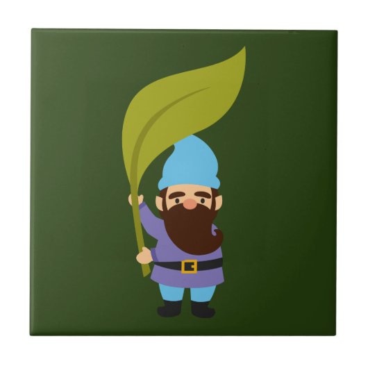 Carreau Jardin mignon devient amusant (Devant)