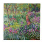 Carreau Jardin Monet Iris à Giverny Tile<br><div class="desc">Jardin Monet Iris à Giverny carrelage. Peinture à l'huile sur toile 1899. L'Iris Garden de Giverny représente l'un des tableaux de fleurs les plus colorés et les plus appréciés du monet. L’utilisation dynamique des violets, des rouges, des verts et des bleus en fait l’une des pièces impressionnistes les plus dynamiques...</div>