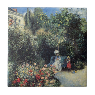 Carreau Jardin Pontoise Camille Pissarro