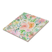 Carreau Jardin romantique Pastel (Côté)