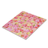 Carreau Jardin rose (Côté)