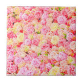 Carreau Jardin rose (Devant)