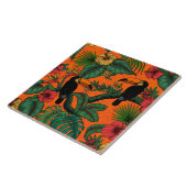 Carreau Jardin toucan (Côté)