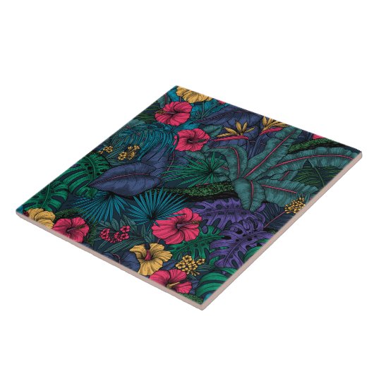 Carreau Jardin tropical (Côté)