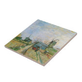 Carreau Jardin végétal à Montmartre par Vincent van Gogh (Côté)