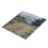 Carreau Jardin vintage Willard Metcalf Poppy (Côté)