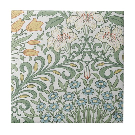 Carreau Jardin vintage William Morris (Devant)